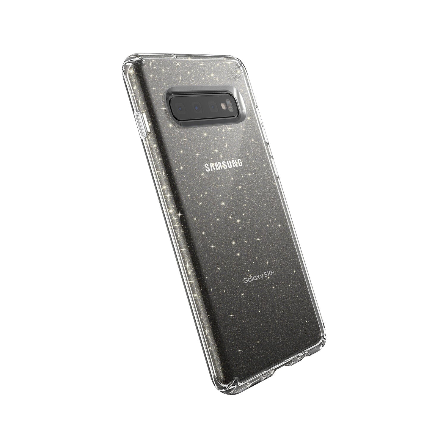 Presidio Clear + Glitter Galaxy S10+ Cases