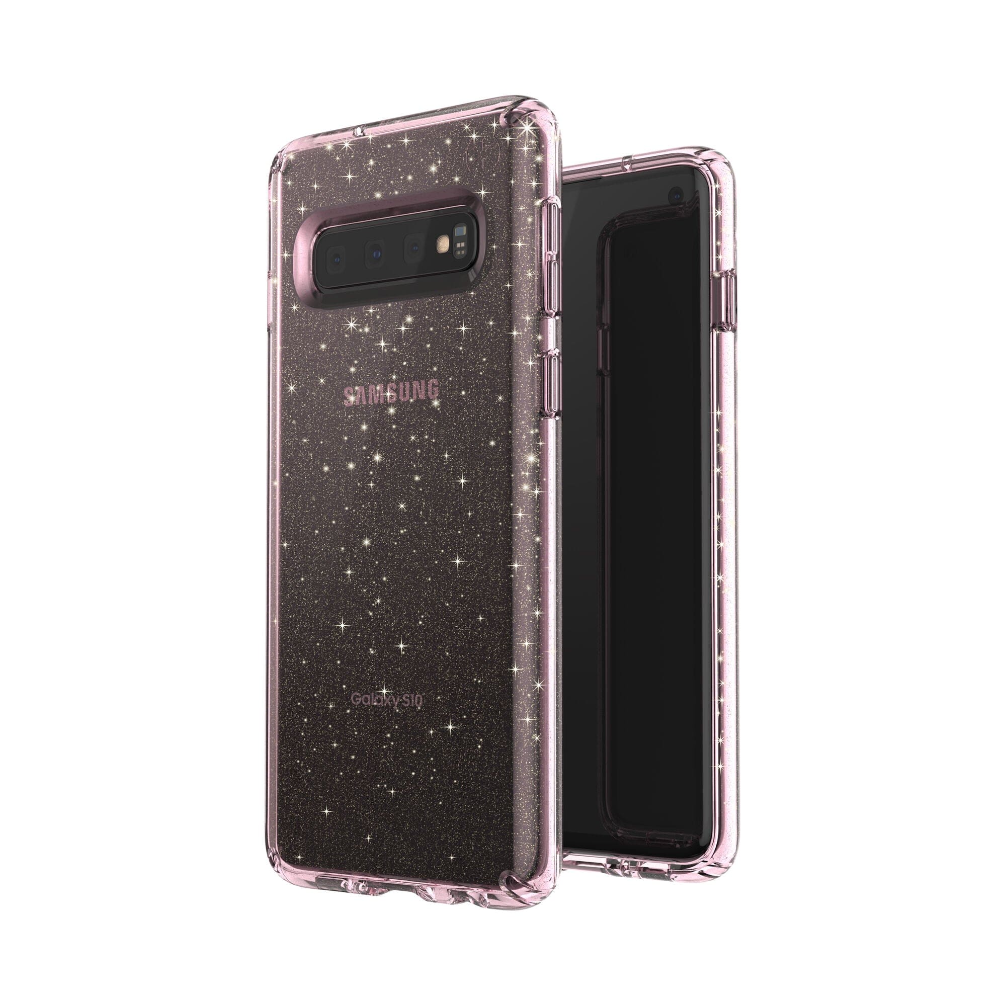 Presidio Clear + Glitter Galaxy S10 Cases