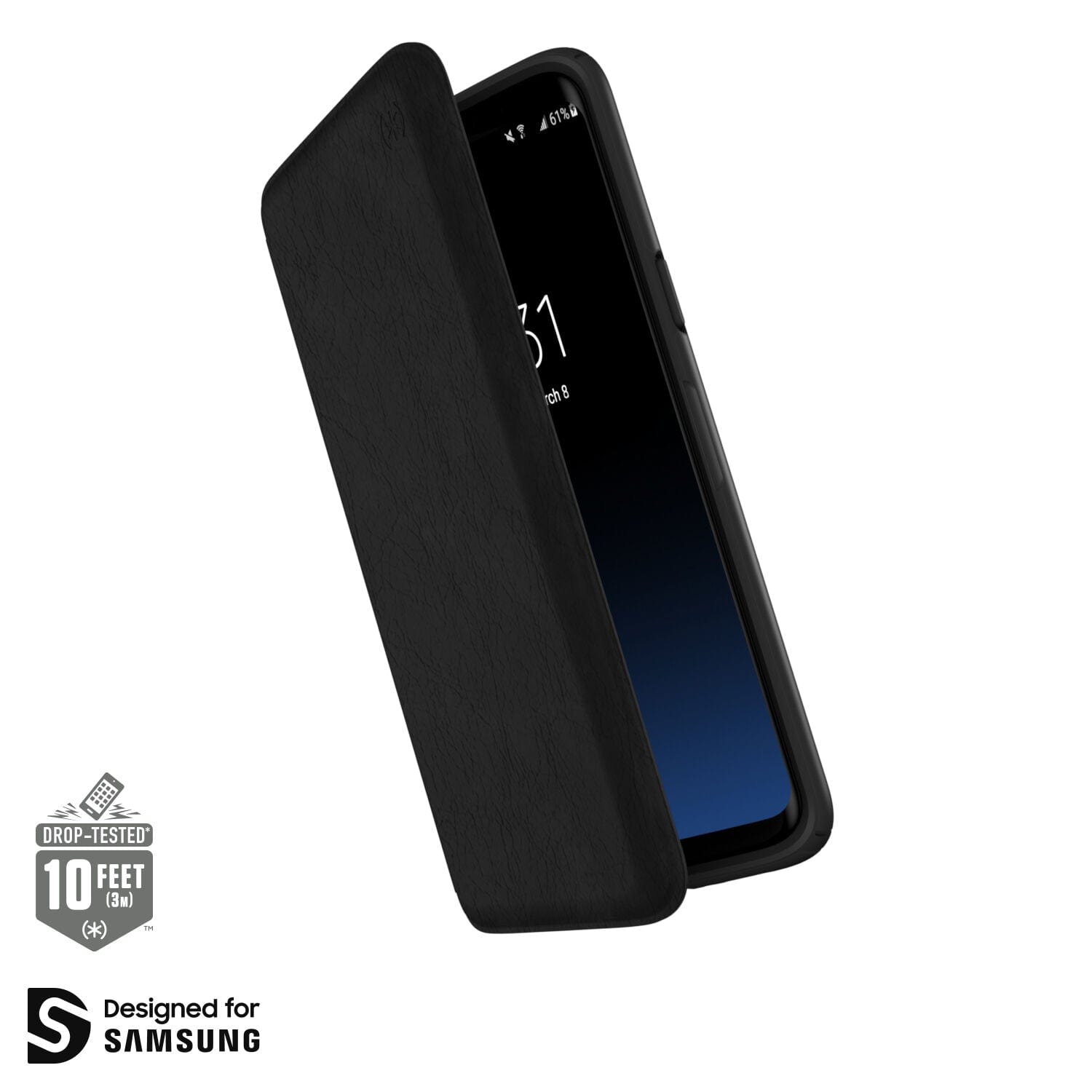 Presidio Folio Leather Samsung Galaxy S9+ Cases