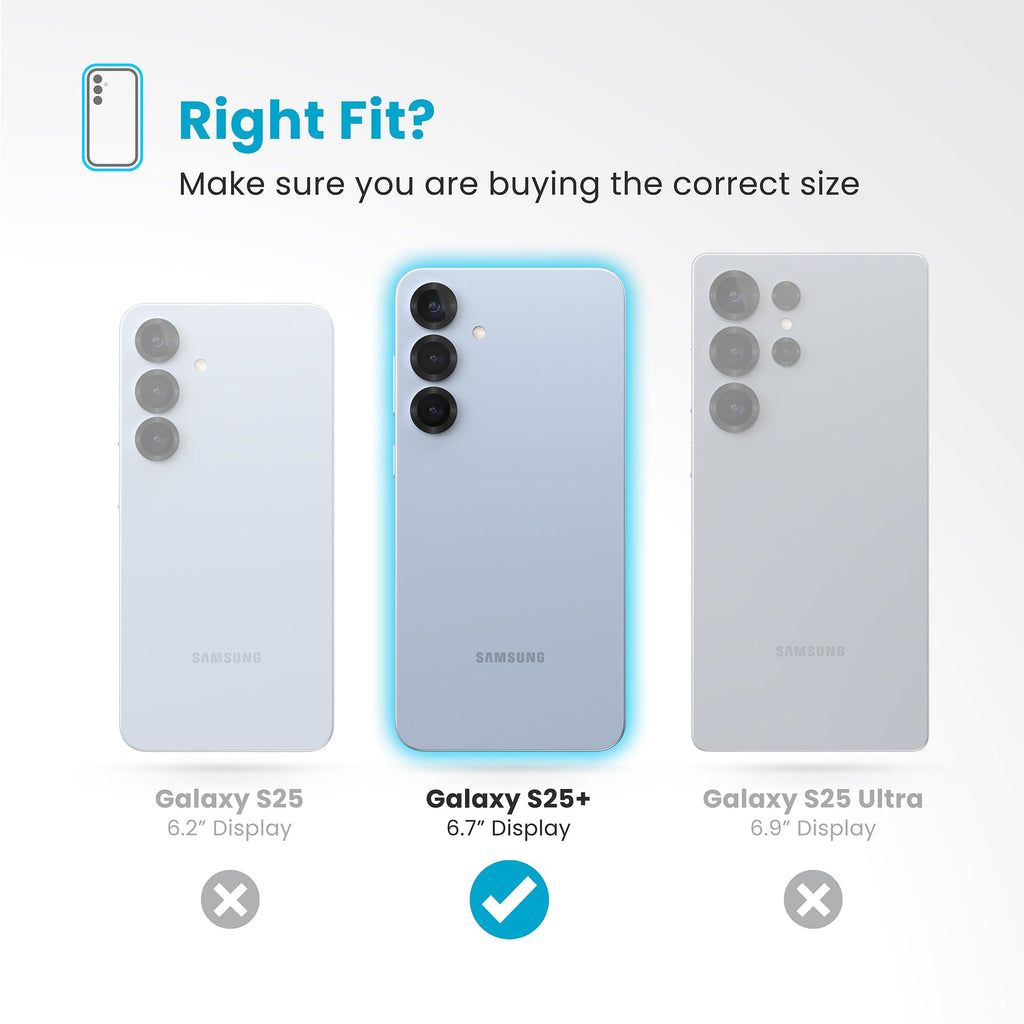 Presidio Perfect-Clear Magnet Samsung Galaxy S25+ Cases