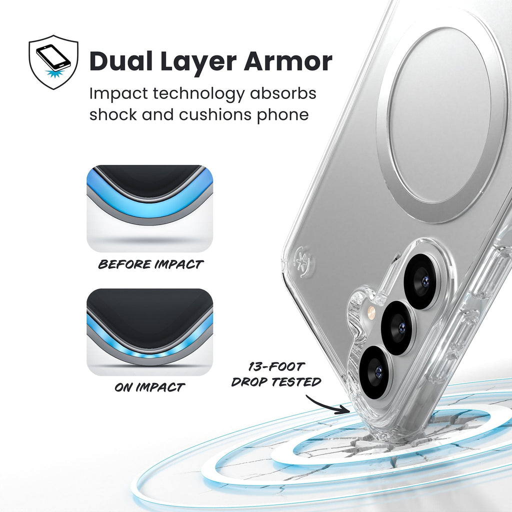 Presidio Perfect-Clear Magnet Samsung Galaxy S26+ Case