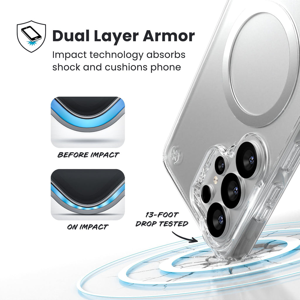 Presidio Perfect-Clear Magnet Samsung Galaxy S26 Ultra Case