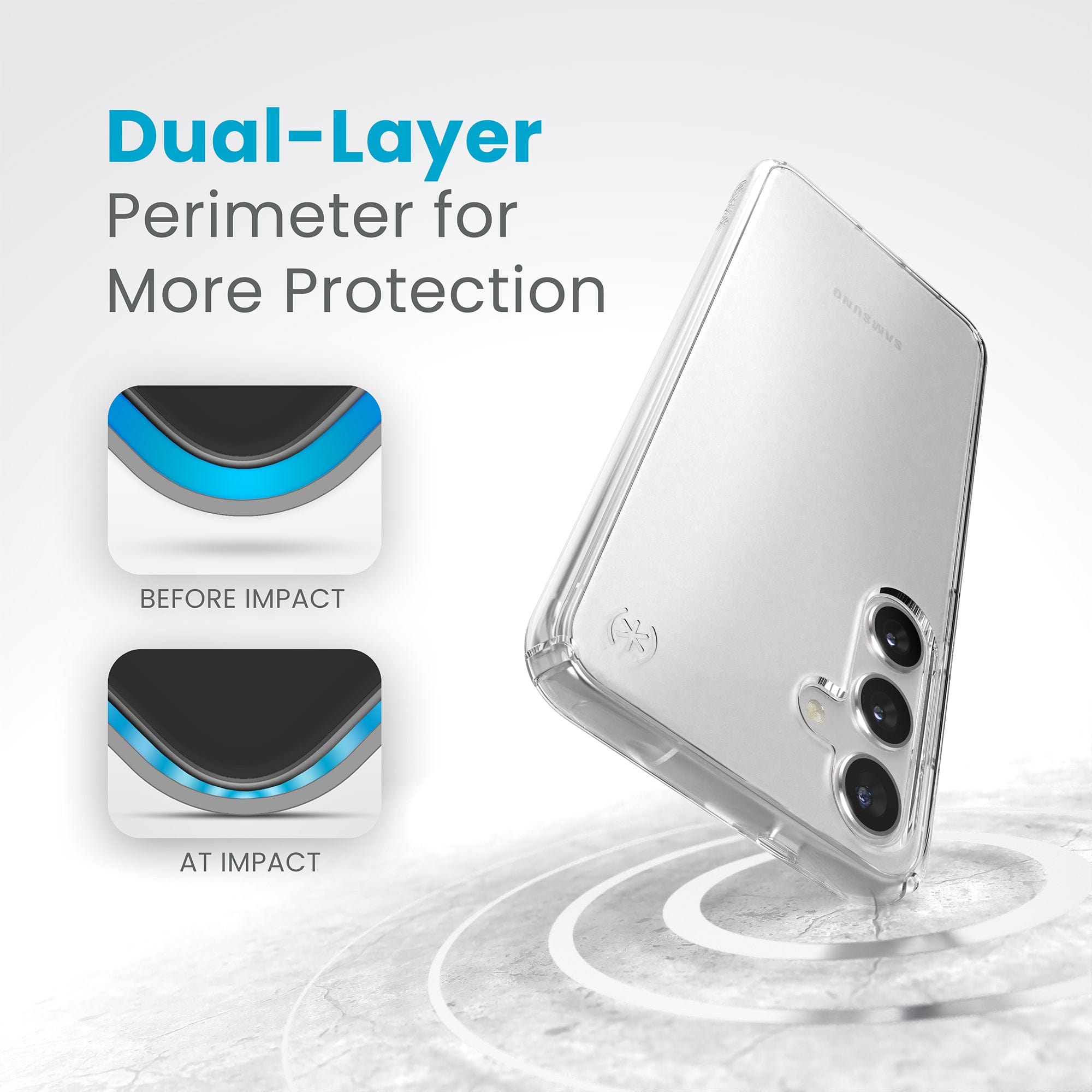 Presidio Perfect-Clear Samsung Galaxy S24+ Cases