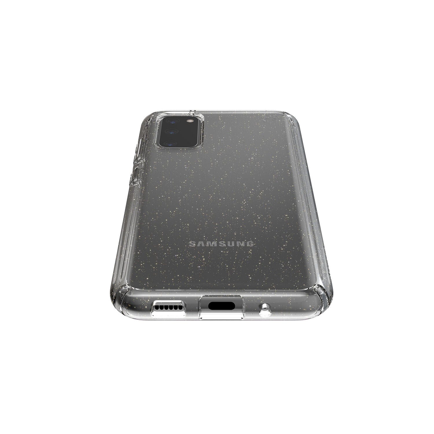 Presidio Perfect-Clear with Glitter Samsung Galaxy S20 Cases