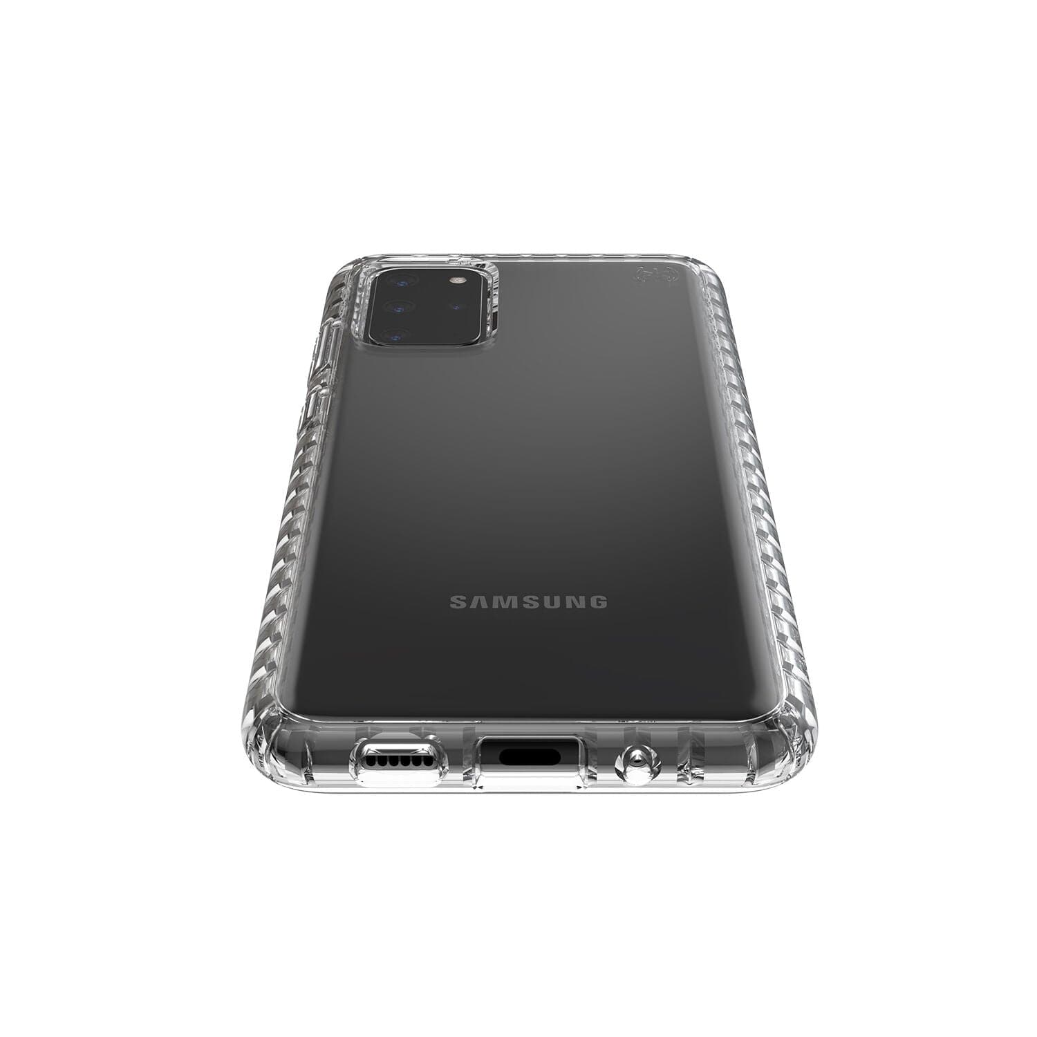 Presidio Perfect-Clear with Impact Geometry Samsung Galaxy S20+ Cases