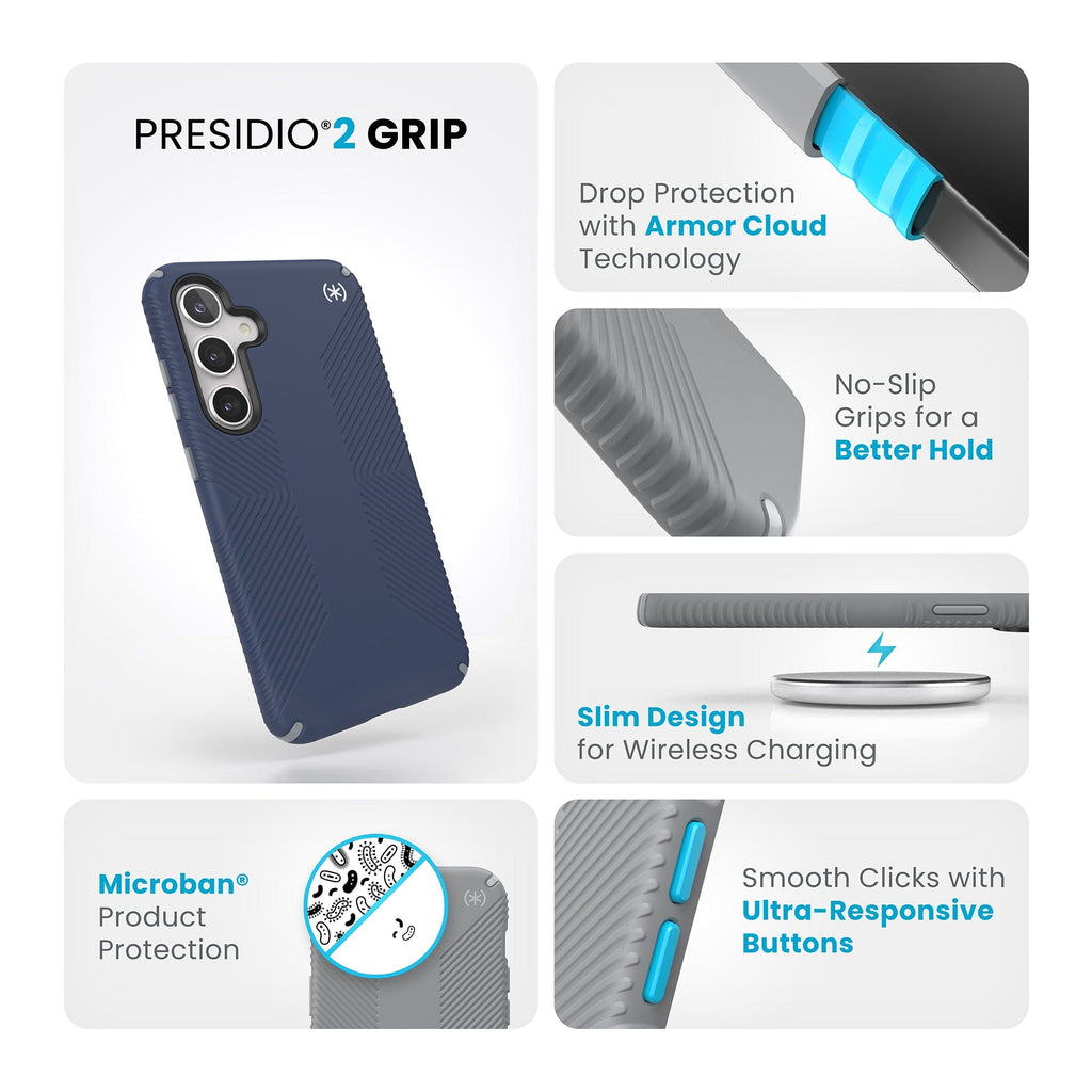 Presidio2 Grip Samsung Galaxy S24+ Cases