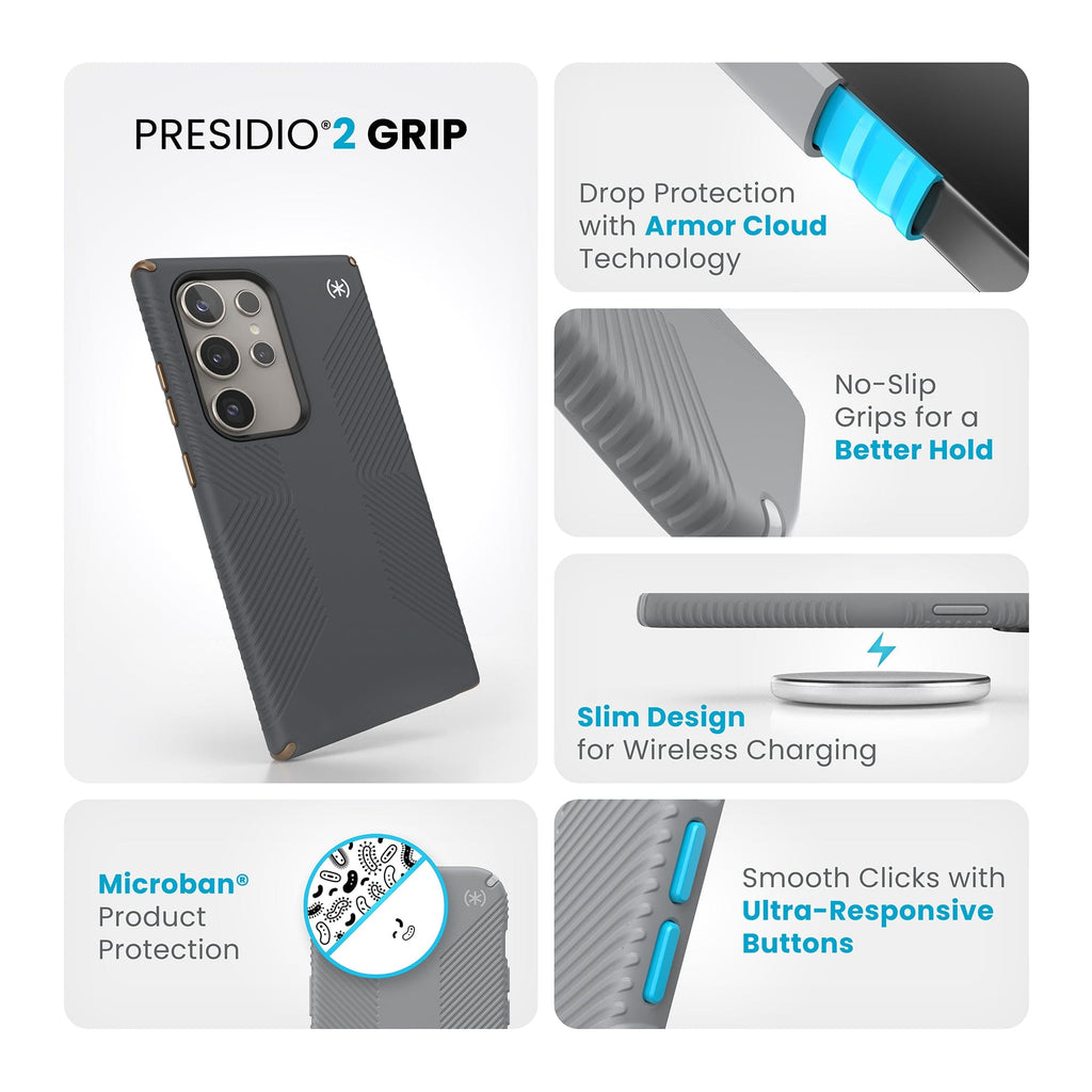 Presidio2 Grip Samsung Galaxy S24 Ultra Cases